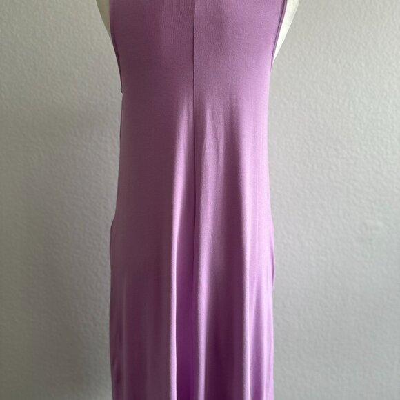 Time and Tru Women's Lilac Sleeveless Knit Swing Dress - Small - Picture 4 of 9